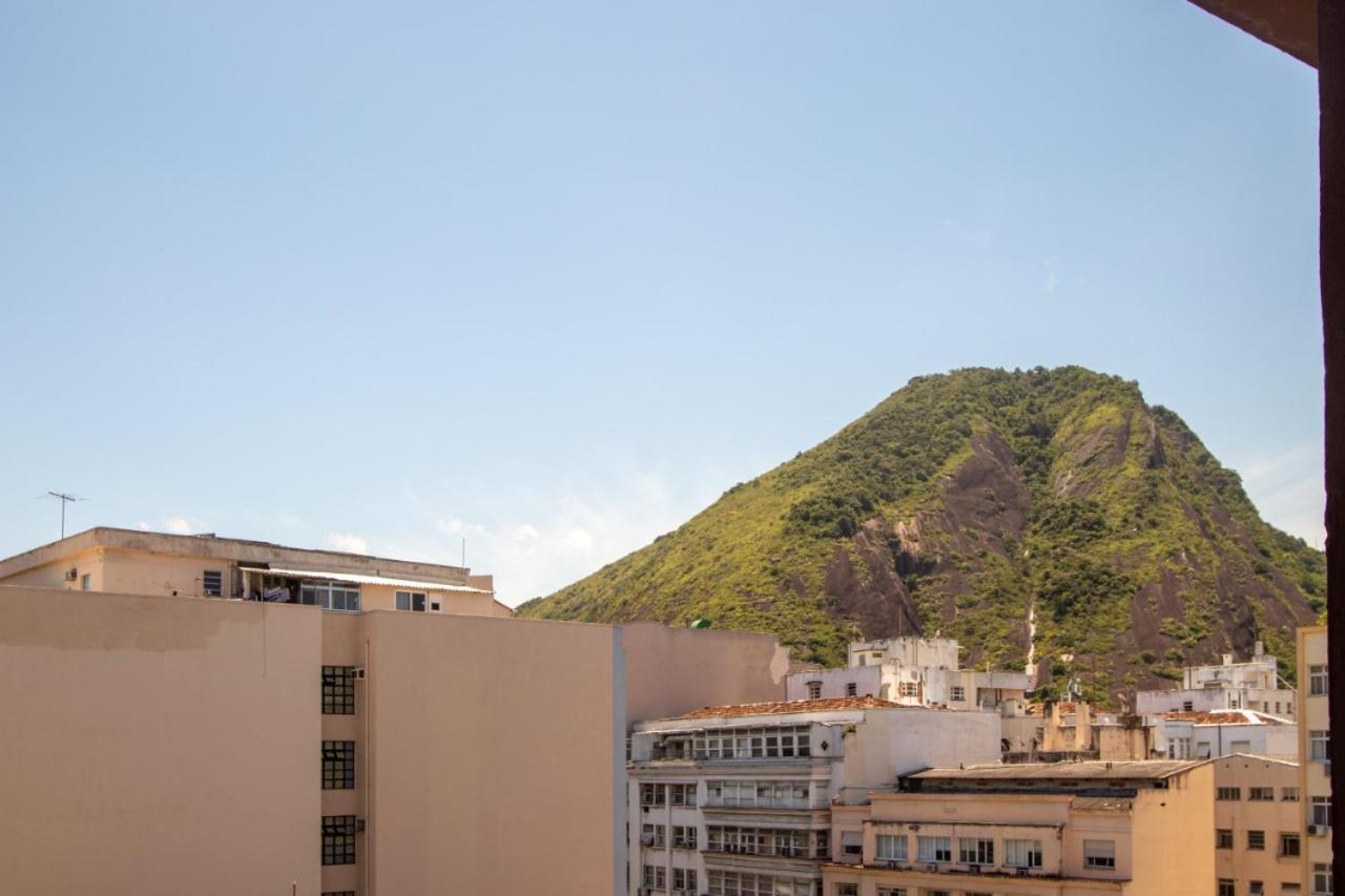 Copacabana Moderno 1 Quarto Vista Mar Rio de Janeiro Eksteriør bilde